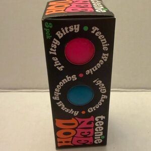 New! Teenie NeeDoh Ball~ 3 Pack ~Pink, Blue & Purple